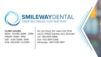 Smileway USJ Dental Clinic - Subang Jaya 2 AF1QipMjPqhihPRVIKRyljb6gy8luWsSUuEXWE75l0nkw425 h240 k no
